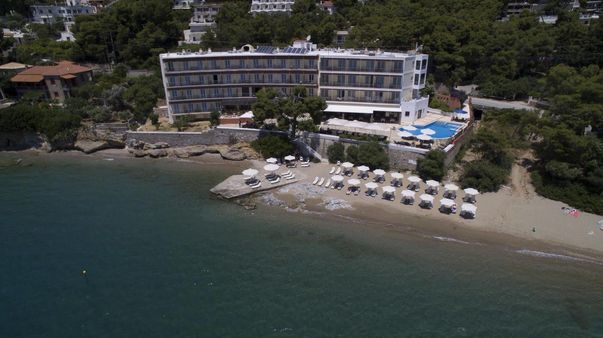 Golden View Hotell Poros Town Exteriör bild